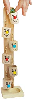 Trinkets & More - Wooden Marble Slider Toy (4 Marbles) 
